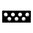 Jauge 7 trous pour cartouches 10MM AUTO