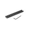 Ajoute une base de lunette Picatinny EGW pour ton Ruger 10/22 Takedown, légère, sans perçage, avec ajustement rapide de l'œil et compatible avec les anneaux Picatinny ou Weaver.