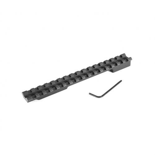 Les bases de lunette EGW pour Mauser 98 offrent un montage léger en aluminium 6061 T6, compatible Picatinny/Weaver, avec ajustement rapide de la distance de visée.