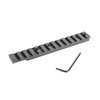 Rail Picatinny 5 fentes pour Remington HD noir