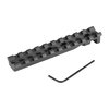 Les bases de scope EGW pour revolvers Ruger offrent une installation facile sans perçage, un rail Picatinny pour un ajustement rapide et une construction en aluminium léger.