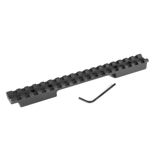 Les bases de lunette EGW Savage 210 offrent une rail Picatinny en aluminium léger, sans perçage, pour un montage facile et flexible de ta lunette.