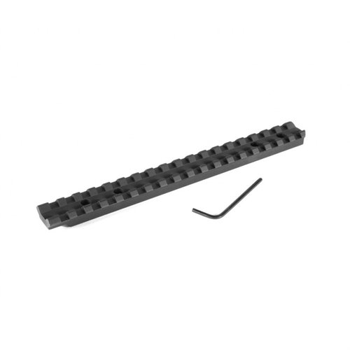 Les bases de lunette EGW Tikka 695 offrent une rail Picatinny en aluminium léger, facile à installer sans perçage, pour un ajustement rapide de la lunette.