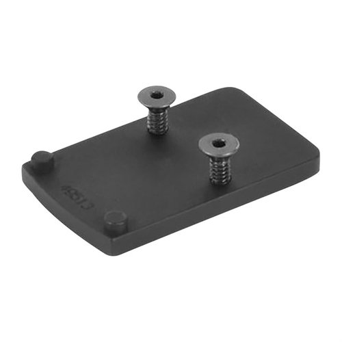 Le support de viseur TRIJICON RMR pour Glock® en aluminium 7075 est facile à installer, sans modifications, et compatible avec Trijicon RMR et Holosun HS507C.