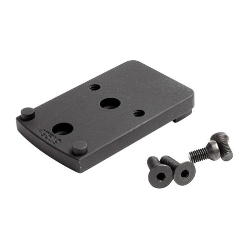 Le support de viseur Trijicon RMR EGW en aluminium 7075 permet une installation simple et rapide sans modifications, parfait pour le Baby Desert Eagle et l'EAA Witness Elite Match.