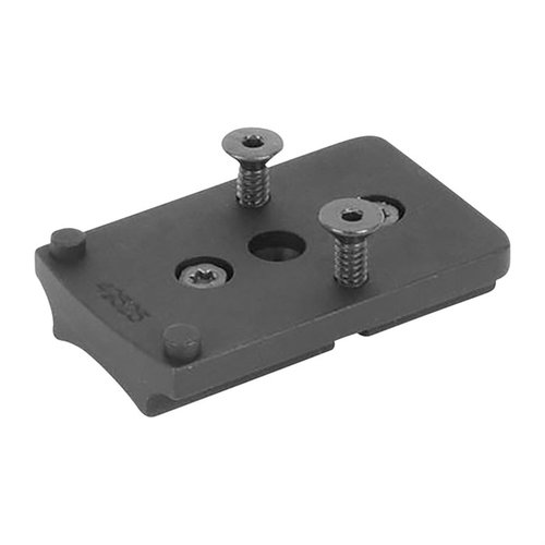 Le montage universel Trijicon RMR en aluminium 7075 est léger, durable et s'adapte à de nombreux fusils, offrant une installation facile et précise.