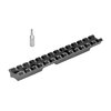 KNIGHT Base Picatinny monobloc 0 MOA pour fusil à chargement par la bouche à verrou
