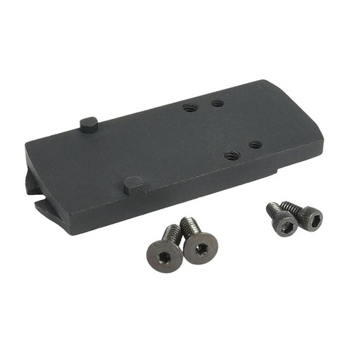 Remplace facilement la rear sight de ton Sig M17 par l'adaptateur EGW pour monter un Trijicon RMR, avec tout le matériel de montage inclus.