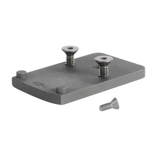 Remplace facilement la rear sight de ton Taurus G2/G3/PT709 par le mount EGW pour installer un Trijicon RMR, avec matériel de montage inclus.