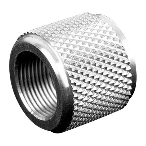 Le THREAD PROTECTOR 5/8-24 en acier inoxydable d'EGW protège efficacement tes filetages tout en offrant une durabilité et une résistance à la corrosion exceptionnelles.