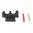 Guidon 65°, hauteur 0,200 po