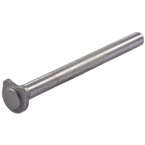 Le guide rod en tungstène ajoute du poids pour stabiliser le canon et réduire le recul, tandis que l'acier inoxydable améliore le fonctionnement sans alourdir.