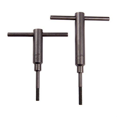 Les STOCKMAKER'S HANDSCREWS de FORSTER sont idéales pour un ajustement précis de la crosse à l'action, avec des poignées de 3" pour une manipulation facile.