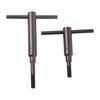 Les STOCKMAKER'S HANDSCREWS de FORSTER offrent un ajustement précis pour le montage de la crosse sur l'action, avec des poignées de 3" pour un confort optimal.