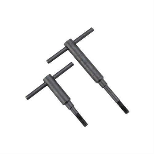 Les STOCKMAKER'S HANDSCREWS de FORSTER offrent un ajustement précis pour fixer la crosse à l'action, avec des poignées confortables de 3" (7,6 cm), vendues par paires.