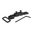 Adaptateur de bipied pour rail Picatinny M14/M1A noir