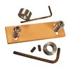 #350D Quincaillerie pour appui-joue réglable en aluminium doré