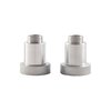 #1000 Quincaillerie d'appui-joue réglable, aluminium argenté