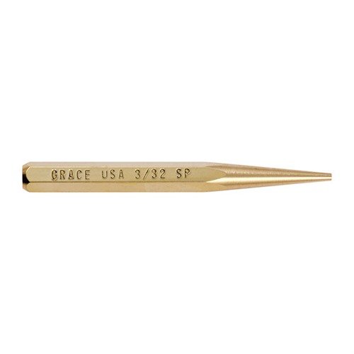 Le Starter Punch Set de GRACE USA comprend 4 punches en laiton non-marrants, parfaits pour drifter des sights et enfoncer des pins sans rayer la surface.