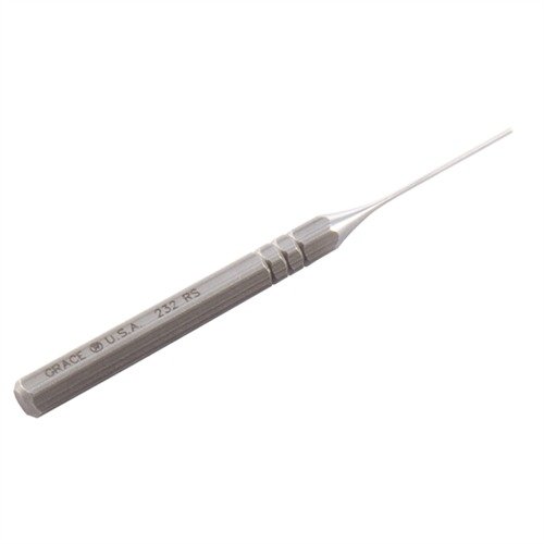 Le set de punches à goupille en acier Grace USA, en acier carbone trempé, offre durabilité, précision et une variété de tailles pour un travail efficace sur tes armes.