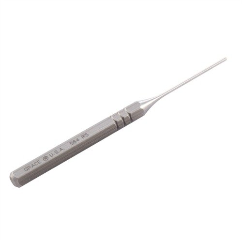 Le set de STEEL ROLL PIN PUNCHES de Grace USA, en acier carbone durci, offre une prise sécurisée, une précision optimale et une durabilité pour le démontage des roll pins.