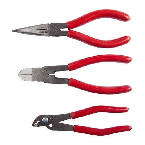 Le set de 3 pinces GRACE USA est fait à la main et 100% américain, idéal pour tous tes besoins en gunsmithing.