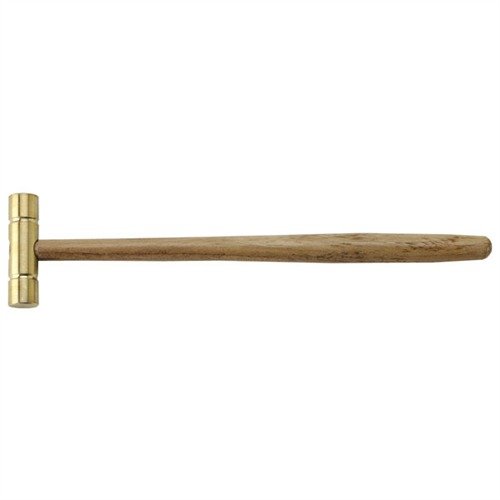 Ce marteau en laiton de 2 oz est léger et sans marque, parfait pour un contrôle maximum et une vue dégagée, avec un manche en bois élégamment façonné.