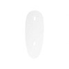 Entretoise de crosse en polymère blanche 1/8 po
