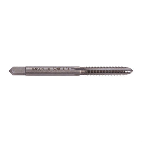 Les WIRE GAUGE CARBON TAPS d'IRWIN sont en acier carbone, offrant précision et durabilité pour créer ou réparer des filetages internes dans les composants d'armement.