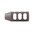 Frein de bouche Quick Discharge calibre .22 1/2-28 acier bronzé