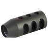 Frein de bouche Quick Discharge calibre .30 9/16-28 acier inoxydable bleui