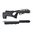 RUGER 10/22 Takedown crosse à trou de pouce en caoutchouc noir