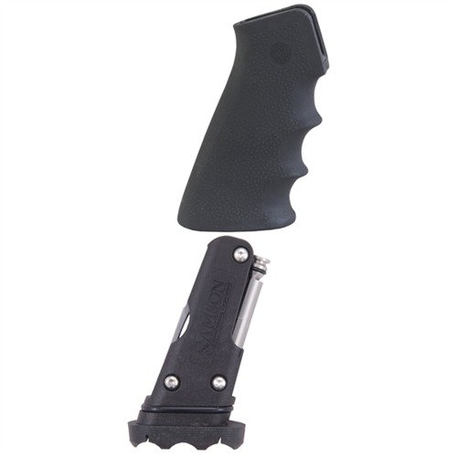 Le HOGUE A2 Field Survivor Tool est un multi-outil compact qui se range dans la poignée de ton AR, avec des outils essentiels pour des réparations rapides sur le terrain.