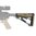 Crosse AR-15 télescopique surmoulée en caoutchouc MIL-SPEC FDE