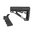 Crosse télescopique AR-15 FG BT, poignée surmoulée, commerciale, noire