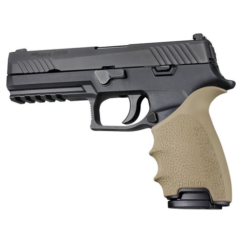 Améliore le confort et le contrôle de ton SIG P320 avec le grip Hogue HandALL, résistant aux chocs et facile à installer pour une prise en main optimale.