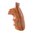 Plaquettes lisses en Pau Ferro pour S&W cadre N, crosse ronde
