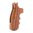 Plaquettes lisses en Pau Ferro pour S&W cadre N, crosse ronde