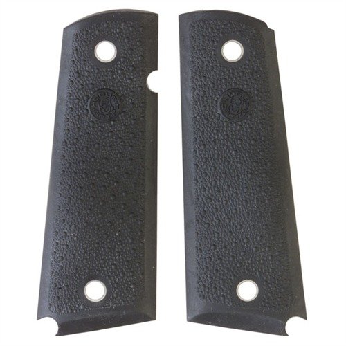 Les grips HOGUE en caoutchouc et bois absorbent le recul, offrent une prise solide et sont disponibles en modèles avec rainures pour un meilleur contrôle.