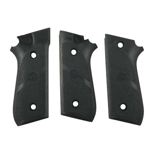 Les poignées HOGUE en caoutchouc et bois offrent un meilleur contrôle du recul grâce à leur design ergonomique et antidérapant, parfait pour ta Taurus PT 92/99.