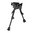 Bipied rotatif autonivelant 6-9" noir