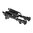 Bipied rotatif autonivelant 6-9" noir