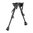 Bipied auto-nivelant à base solide 6-9" noir
