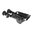 Bipied auto-nivelant à base solide 6-9" noir