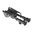 Bipied auto-nivelant à base solide 6-9" noir