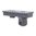 #6 Adaptateur de bipied pour rails 3/8" de large