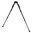 1A2-25C Monture anneau de bretelle pivotant pour bipied 13-27 pouces noir