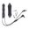 TAPS SYNC SURFIRE/DBAL interrupteur de pression 9 pouces noir