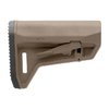 Le MOE SL-M est une crosse Mil-Spec compacte pour AR-15, avec un pad antidérapant, un levier ambidextre et une boucle pour sangle M-LOK.
