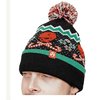 Bonnet de Noël moche motif Krampus